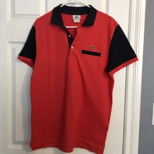Lacoste Chest Pocket Polo Size 6
